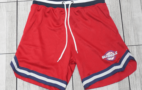 Vintage Throwback Shorts – RED