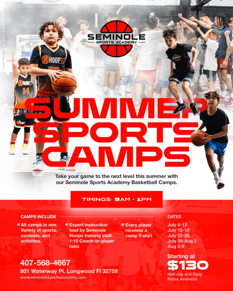 Sports Camp Registration Seminole Sports Academy